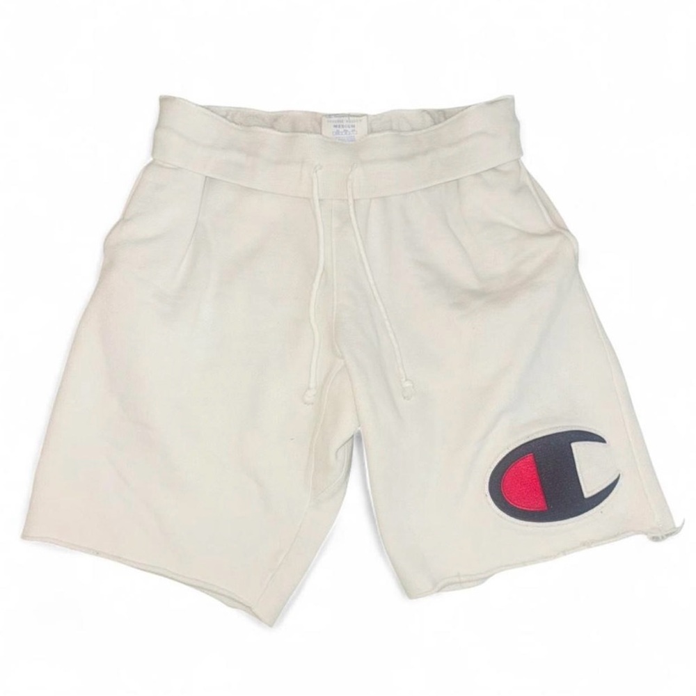 Champion Reverse Weave Sweat Shorts in WHITE - Size M